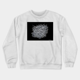 Coral Face Crewneck Sweatshirt